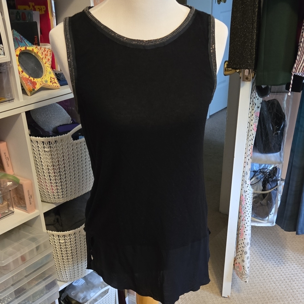 Sanctuary Black Tank Top